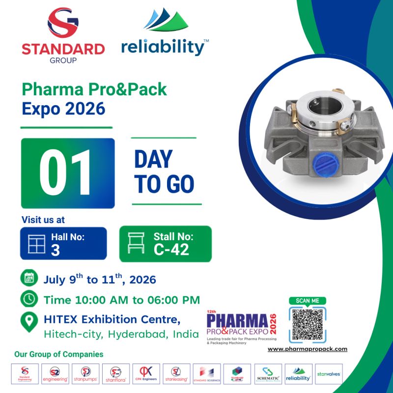 Reliability Engineering Industries to Showcase Advanced Mechanical Sealing Solutions at Pharma Pro & Pack Expo 2026