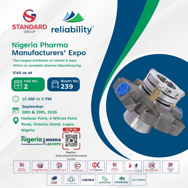 Reliability at Nigeria Pharma Manufacturers’ Expo 2026