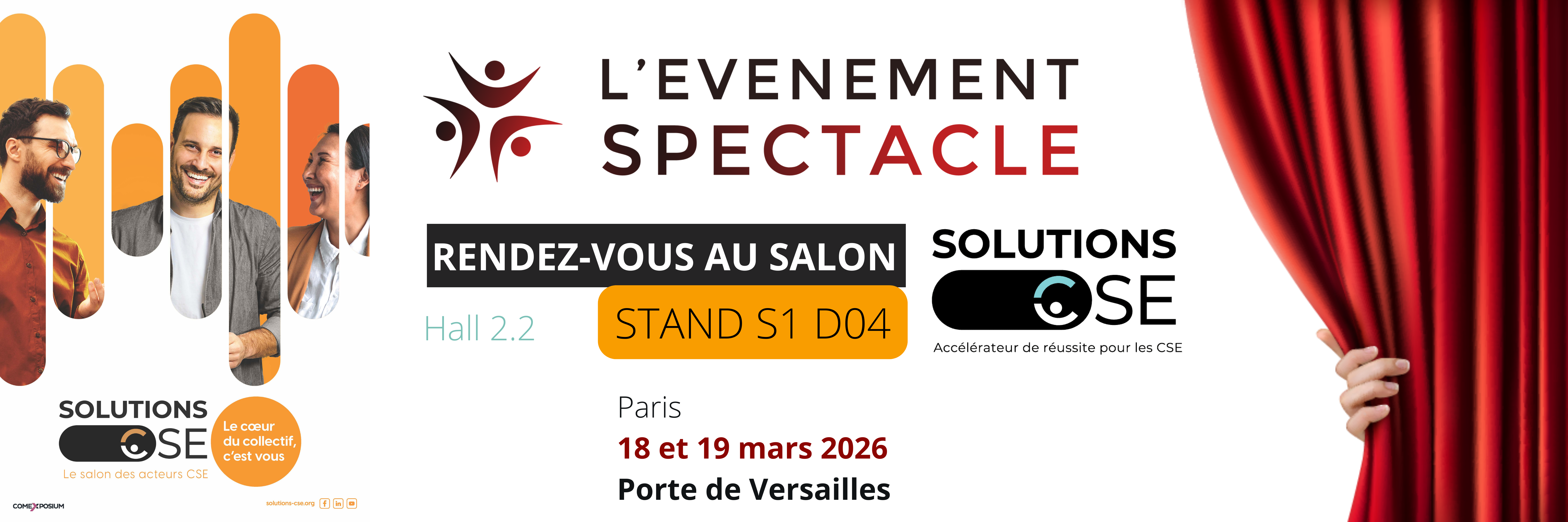 Bandeau Salon CSE