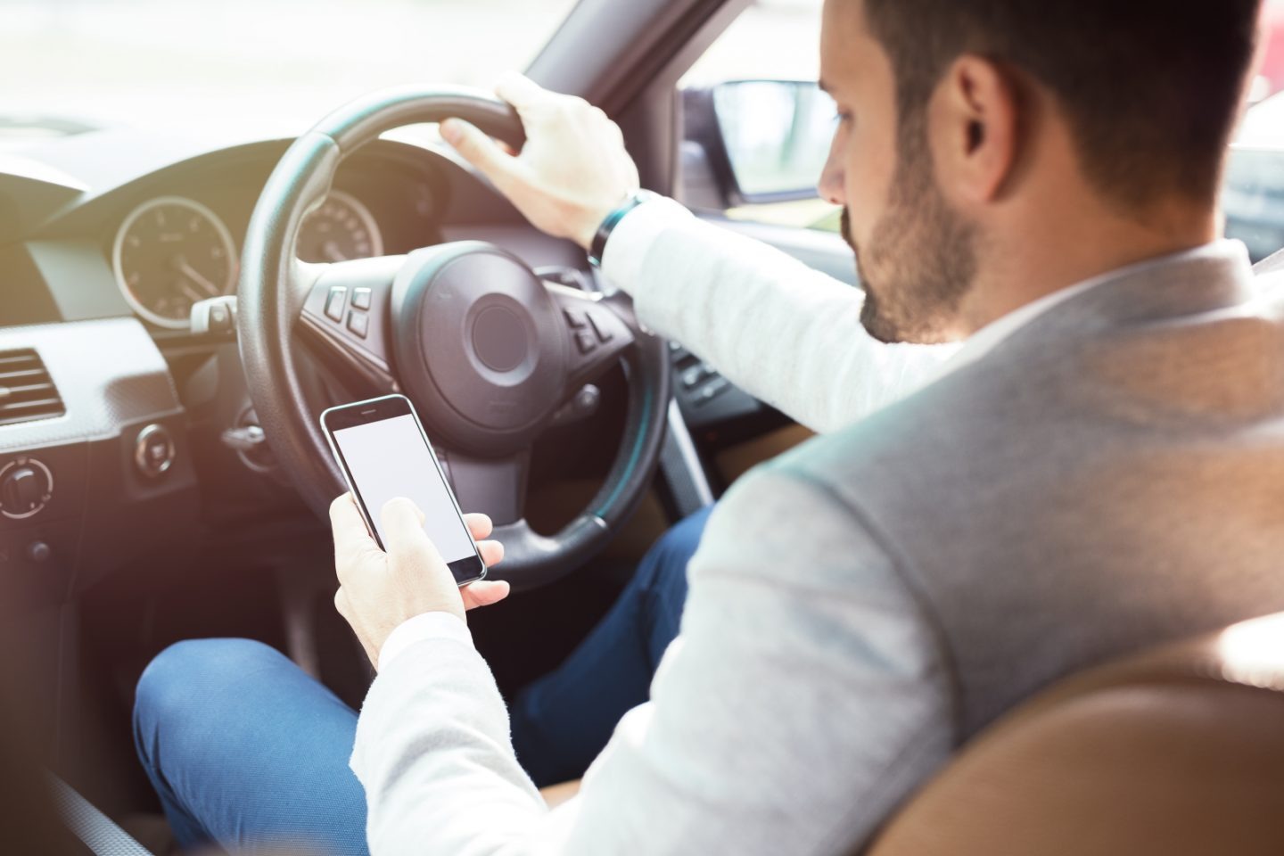Mobile phone use while driving | Brake