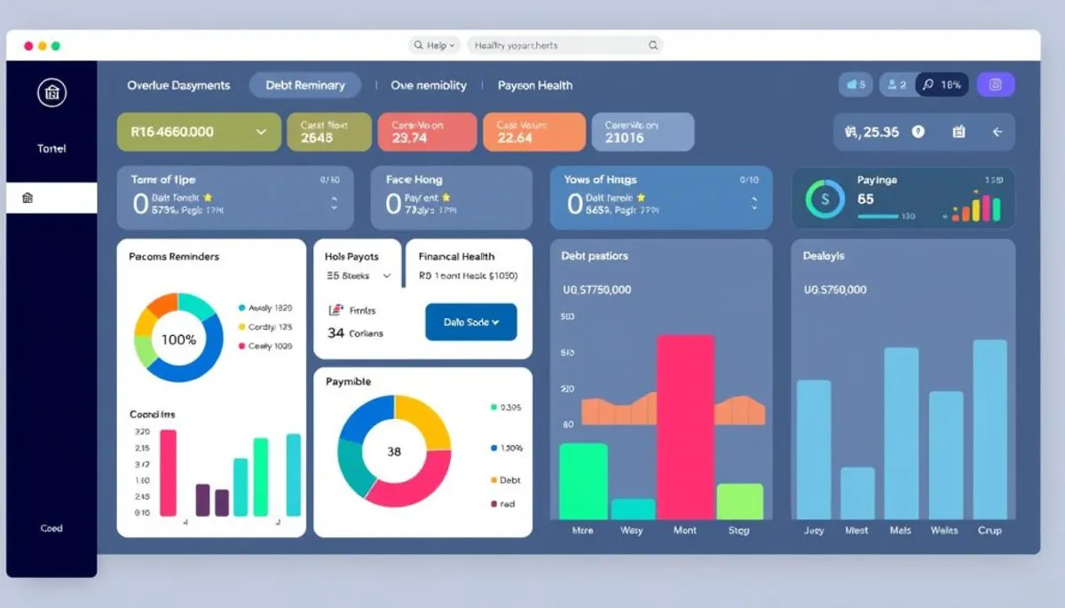 User-friendly debt management interface