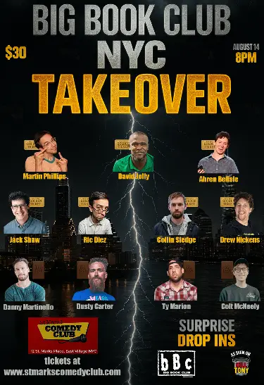 BIG BOOK CLUB - NYC TAKEOVER