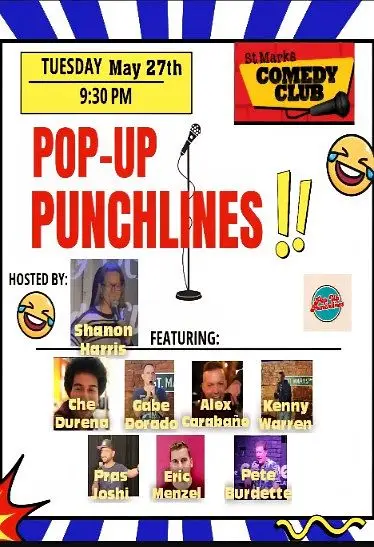 POP-UP PUNCHLINES Comedy Club