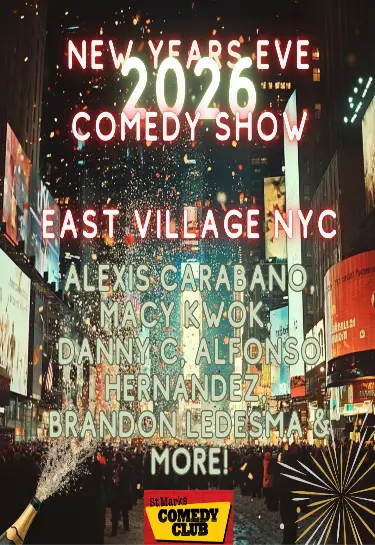 EARLY PREGAME NEW YEARS EVEN 2026 COMEDY NIGHT