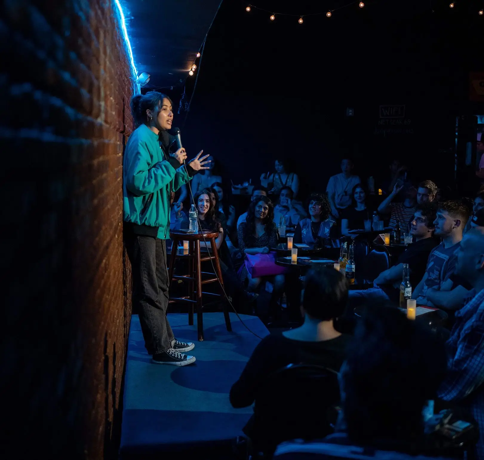 GREG GIRALDO JR (Yes, the son of THAT Greg), Alexis Carabano (MAXHBO), Macy Kwok (NYComedy FEST)