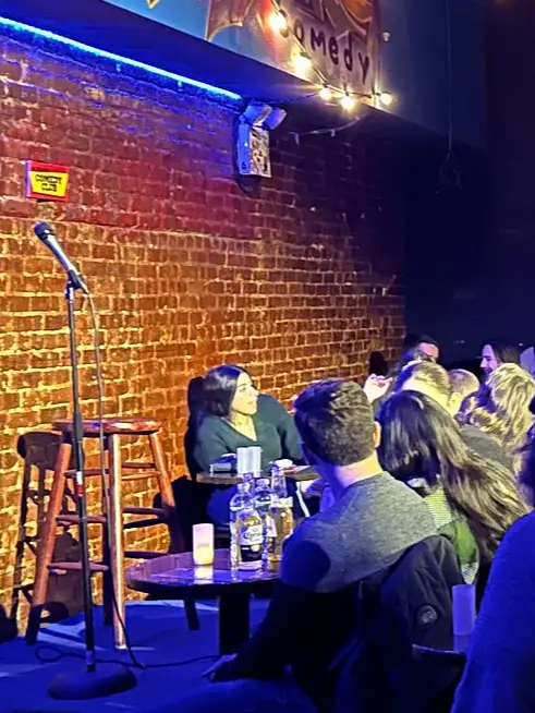 Alexis Carabano (MAXHBO), Macy Kwok (NYComedy FEST) and MOREEEEE