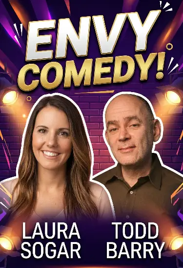 TODD BARRY (Comedy Cellar) & LAURA SOGAR (Dont Tell Comedy Series)
