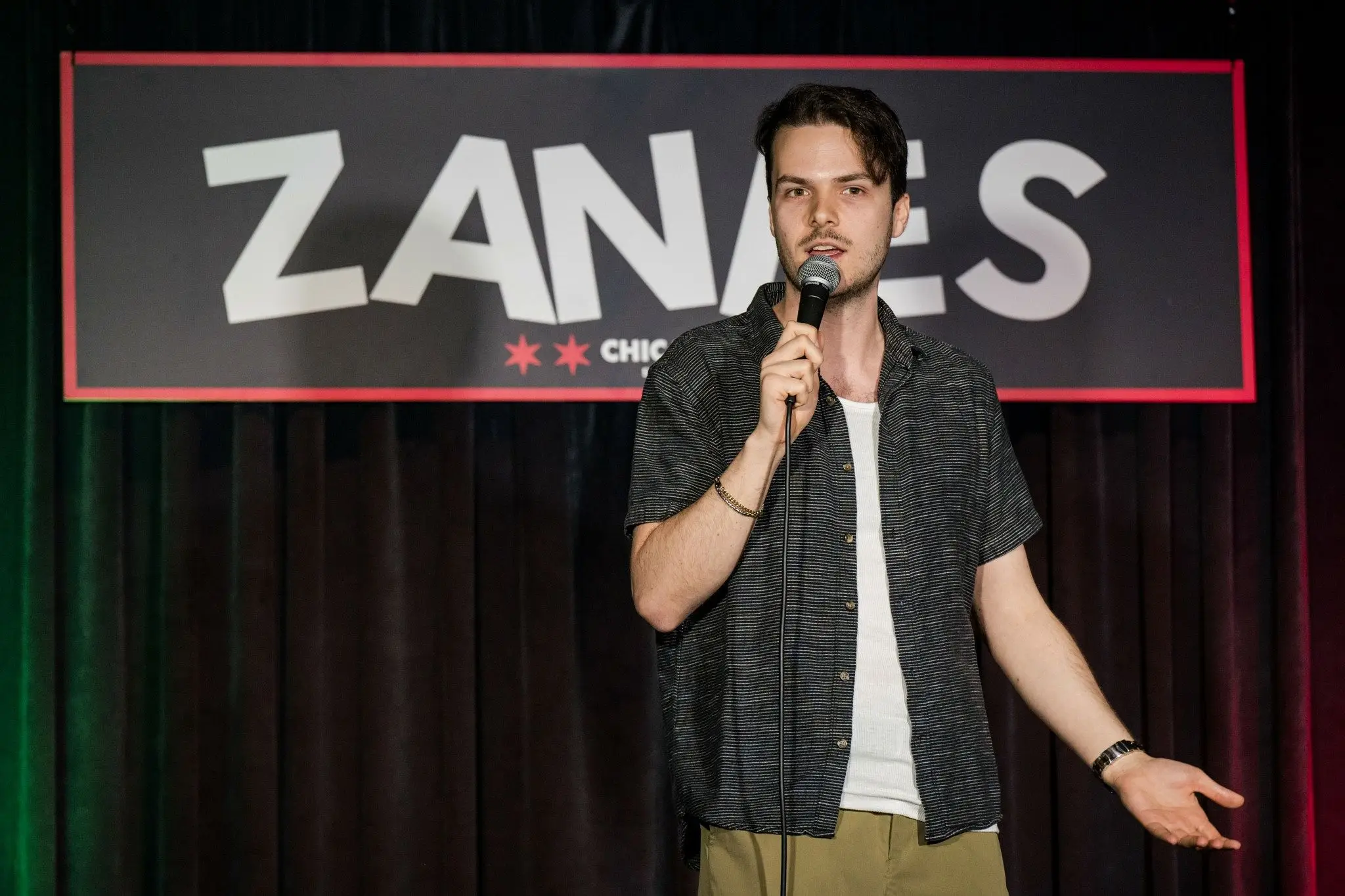 LATE NIGHT LAUGHS IN NYC with CLAY HORWITZ (Comics Unleashed), LISSA LENIS (New York Comedy Club, MACY KWOK (NYComedy Fest), TOMAS LIEBEL (SMCC Fest)