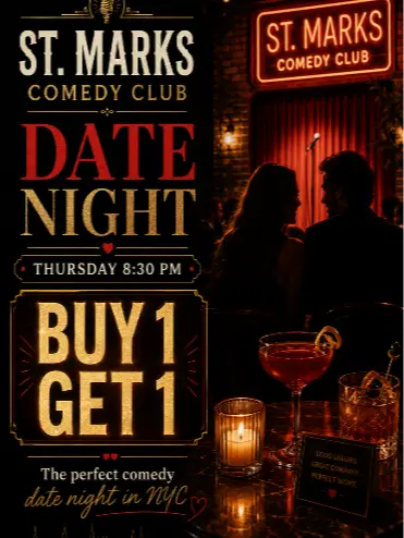 Thursday Date Night Comedy Showx2