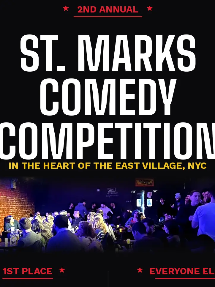Annual St. Marks Comedy Competition Comedy Show