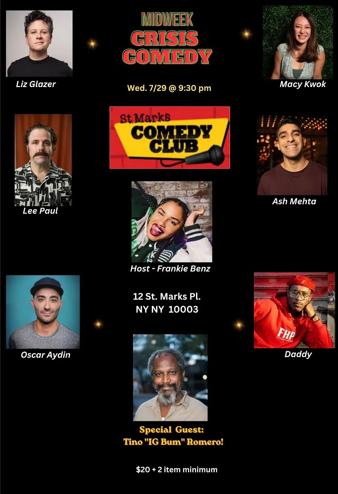 Mid Week Crisis Comedy Show