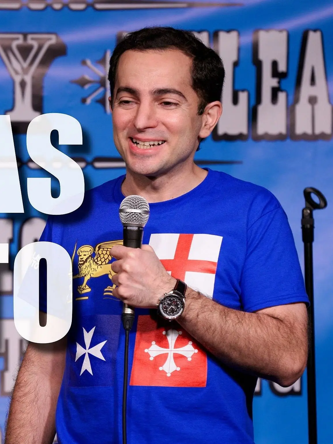 NICHOLAS DE SANTO HEADLINES! (SOLD OUT) Italian-Iranian comedian based out of London