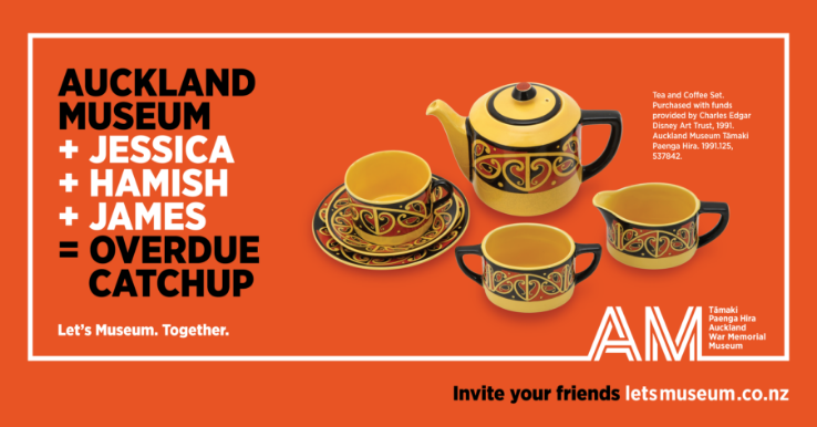 Auckland Museum billboard