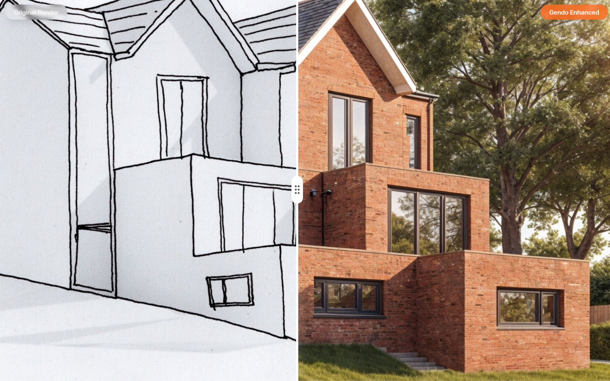 Gendo AI creating photo-realistic drawings
