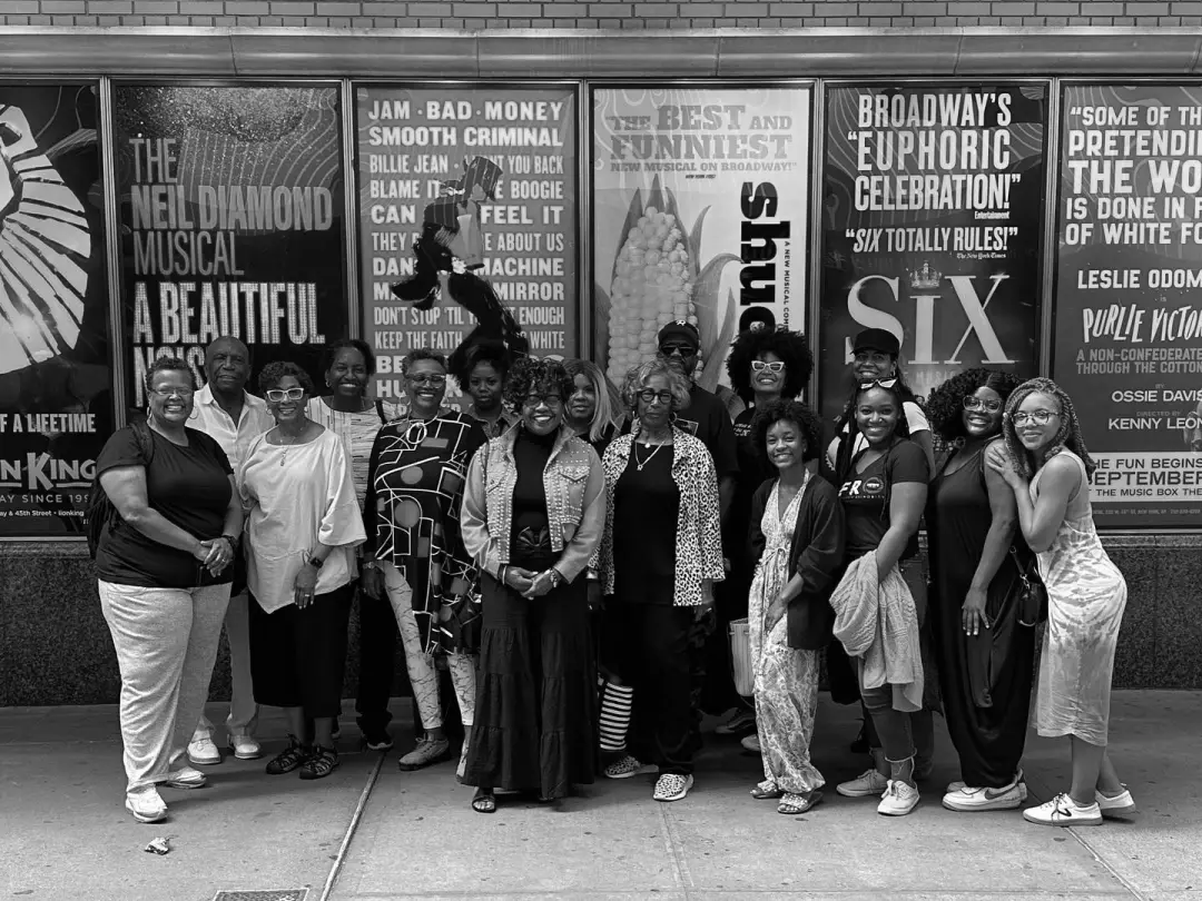 AFRO News and Afro Charities teams attend a Broadway musical