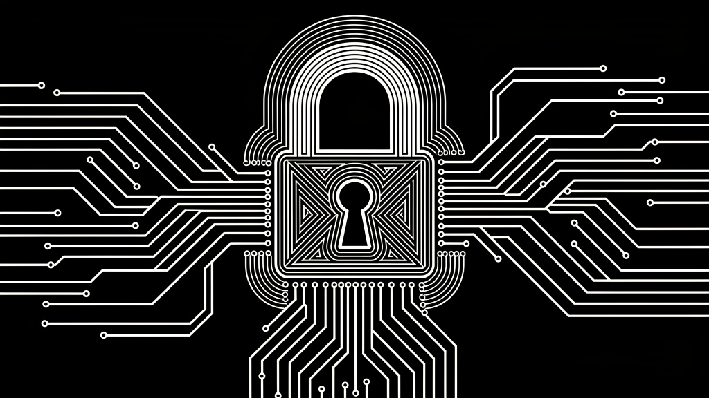 Ransomware attack on laptop with threat notification