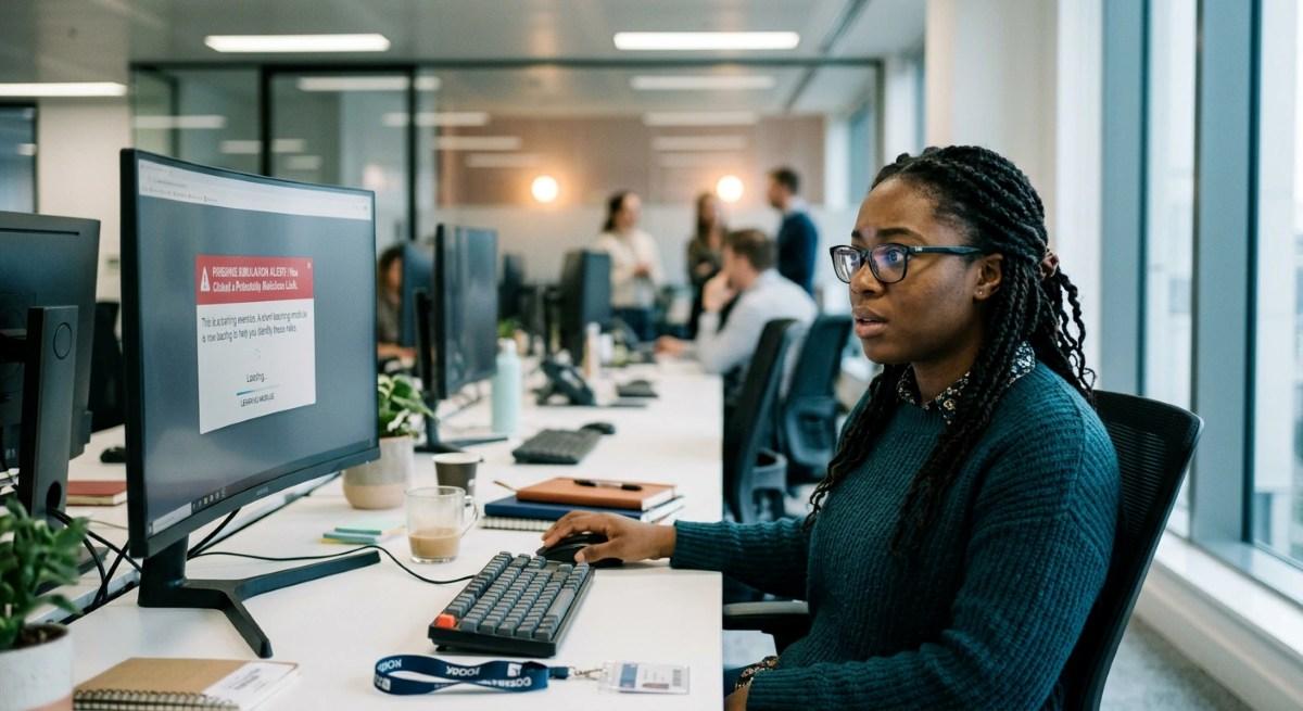 A core component of a cybersecurity awareness training program is triggering teaching modules after simulation failures, capitalizing on the moment of optimal learning.