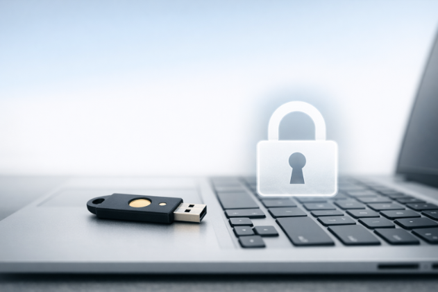 Hardware security keys paired with knowledge-based authentication methods qualify as high-level MFA security