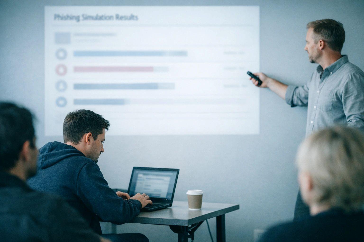 Phishing simulations can initiate automated training sequences that deliver targeted instruction immediately following a failed attempt.