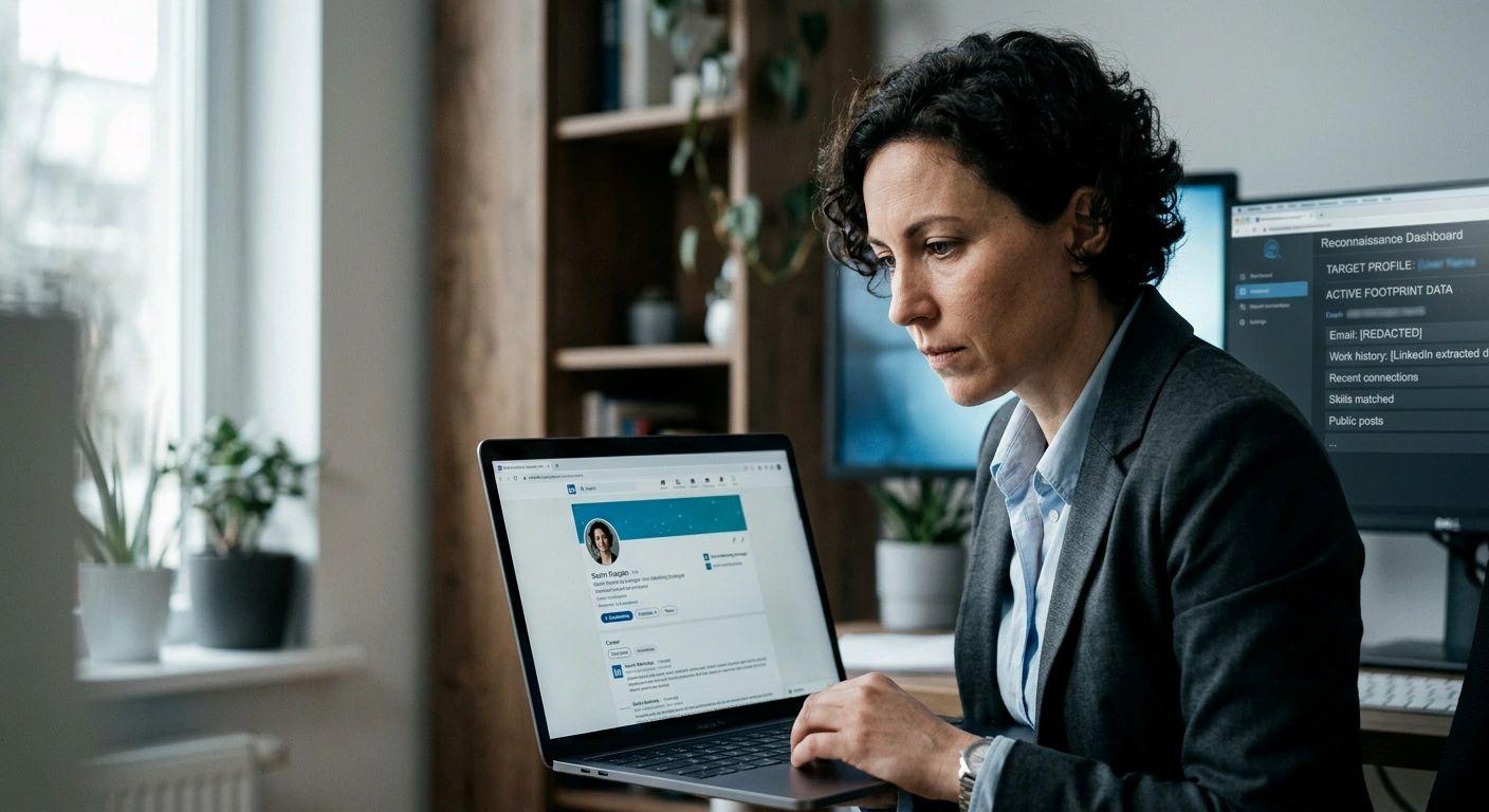 Employees will inevitably leave a digital footprint, such as a LinkedIn profile, with information that can be used to create cyberattacks.