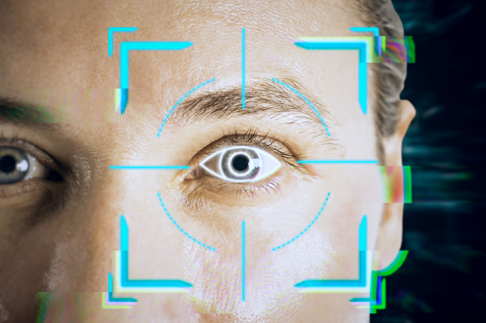 Facial inconsistencies like unusual blinking and blending seams around the jawline are a key visual marker for detecting deepfakes