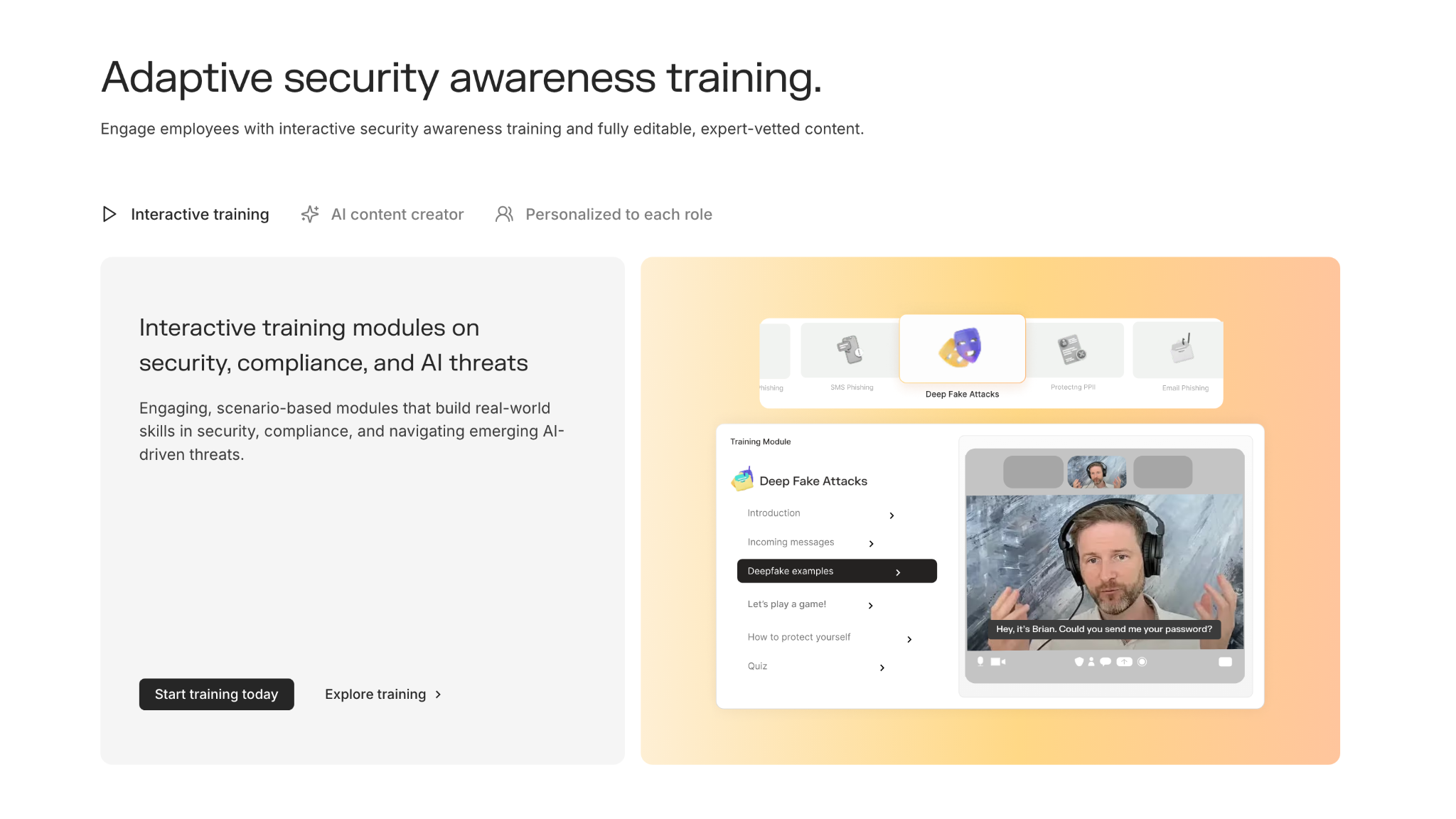 Adaptive Security ties simulation data and training engagement into a single human risk score that proves behavioral risk reduction to boards and insurers