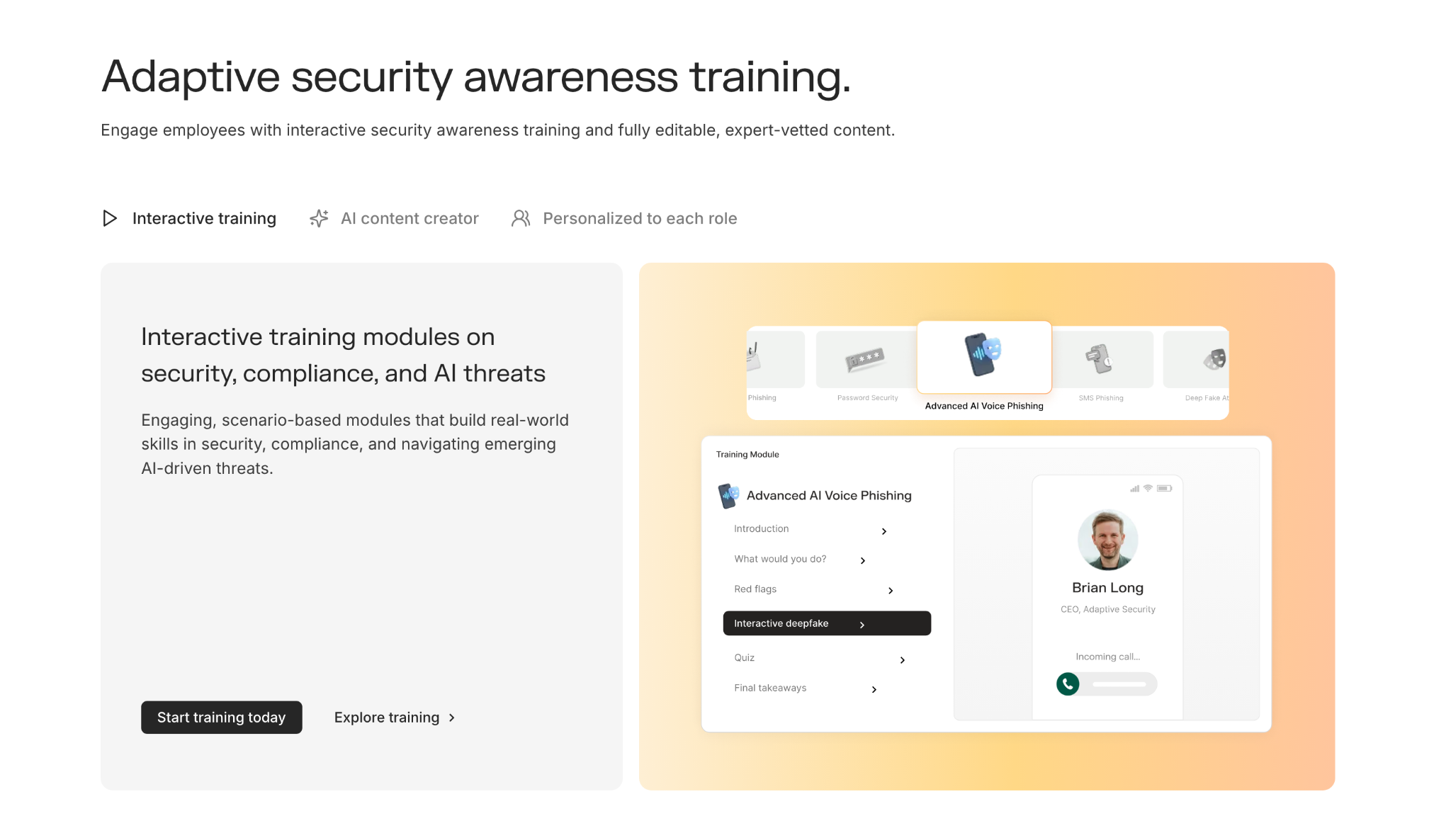 Adaptive Security converts workforce tool usage into risk scores and targeted training, turning shadow IT from a blind spot into measurable, actionable visibility