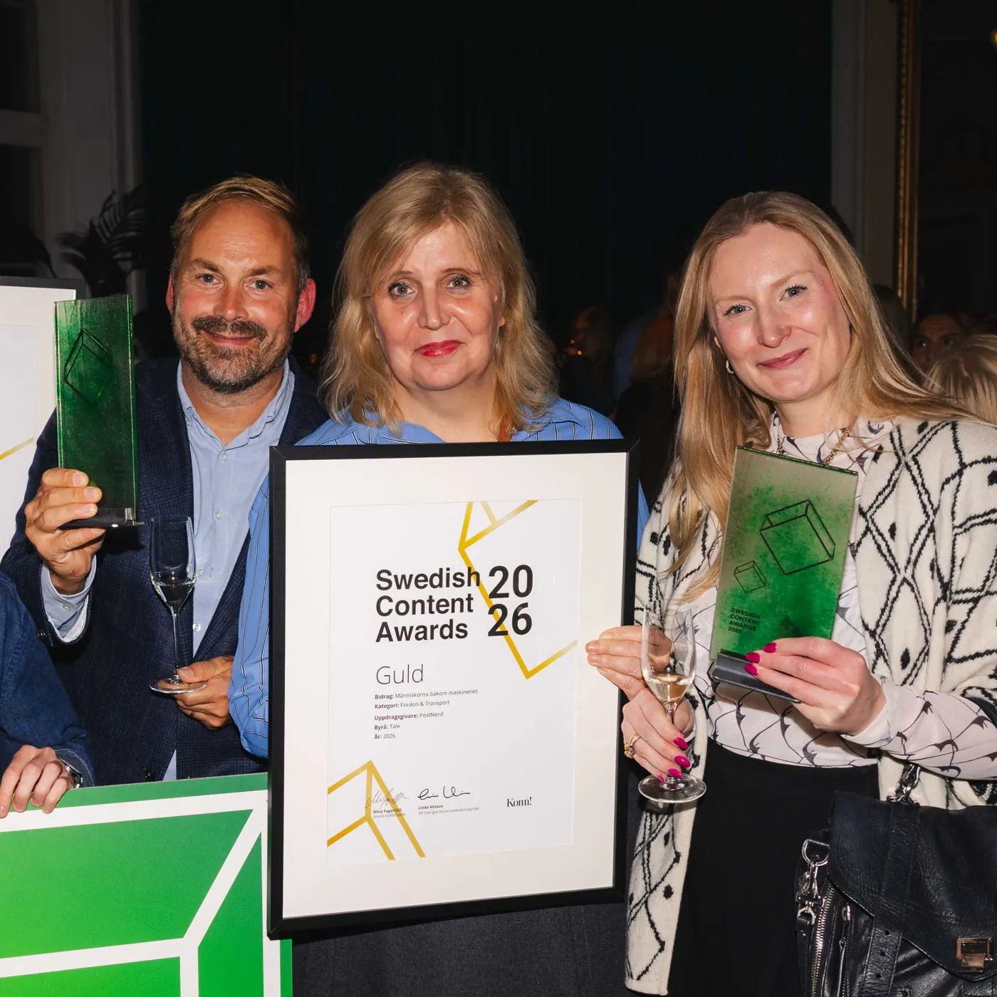 Talarna Johan Bratt, Helena Salomonsson och Lena Berggren