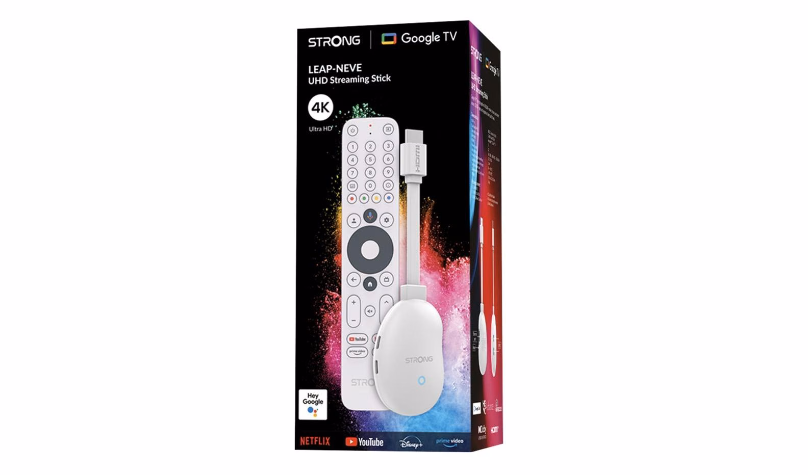 STRONG LEAP-NEVE Google TV dongle packaging