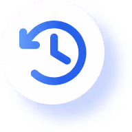 Blue upward arrow icon symbolizing improved compliance confidence and informed decision-making.