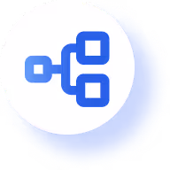 Blue upward arrow icon symbolizing improved compliance confidence and informed decision-making.