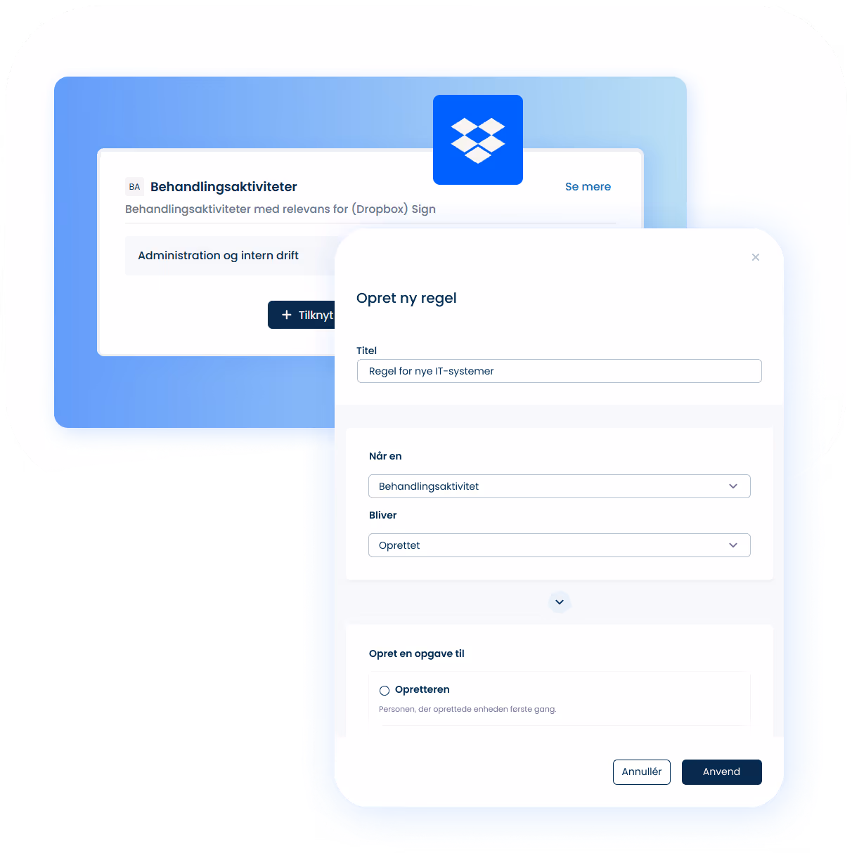 ComplyCloud’s vendor data management dashboard displaying sub-processors and compliance details.