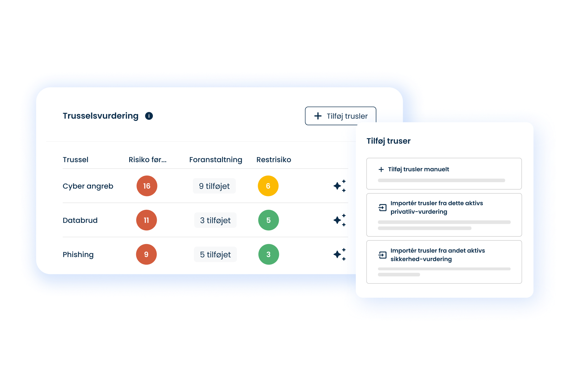 ComplyCloud’s vendor data management dashboard displaying sub-processors and compliance details.