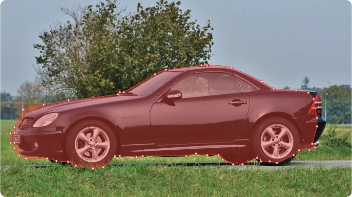 black car
