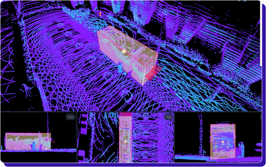 Segments AI lidar labeling image