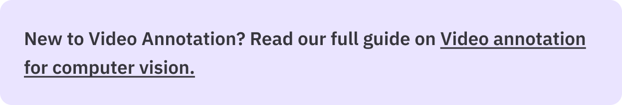 video annotation guide