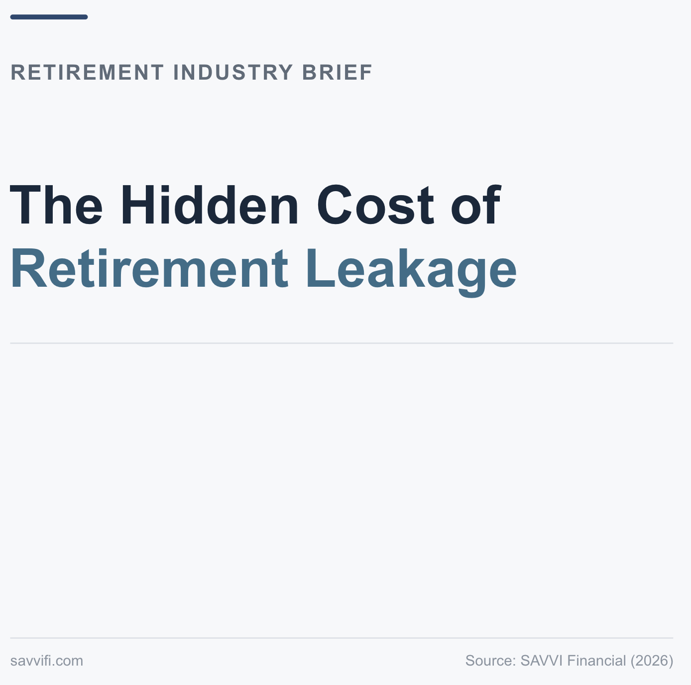 Retirement Industry Brief
