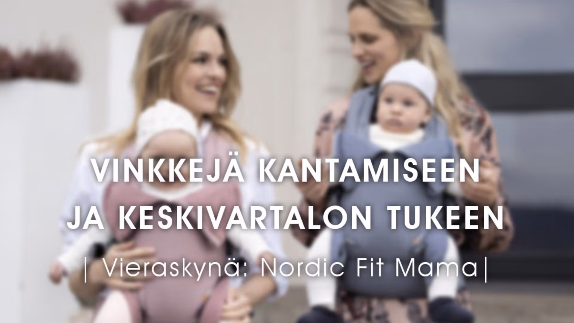 Kantoreppu tarjoaa vanhemmille vapauden liikkua kädet vapaana ja samalla voit kantaa pikkuistasi turvallisesti mukanasi