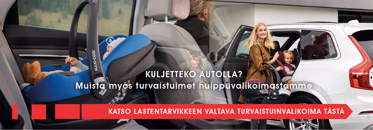 Turvaistuimet Lastentarvikkeesta