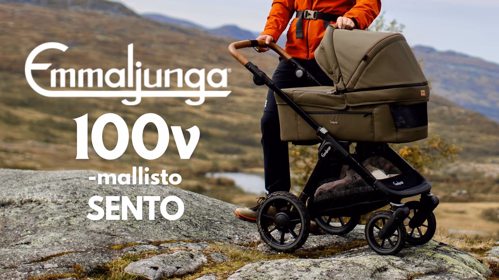 Emmaljunga 100v Sento yhdistelmävaunut