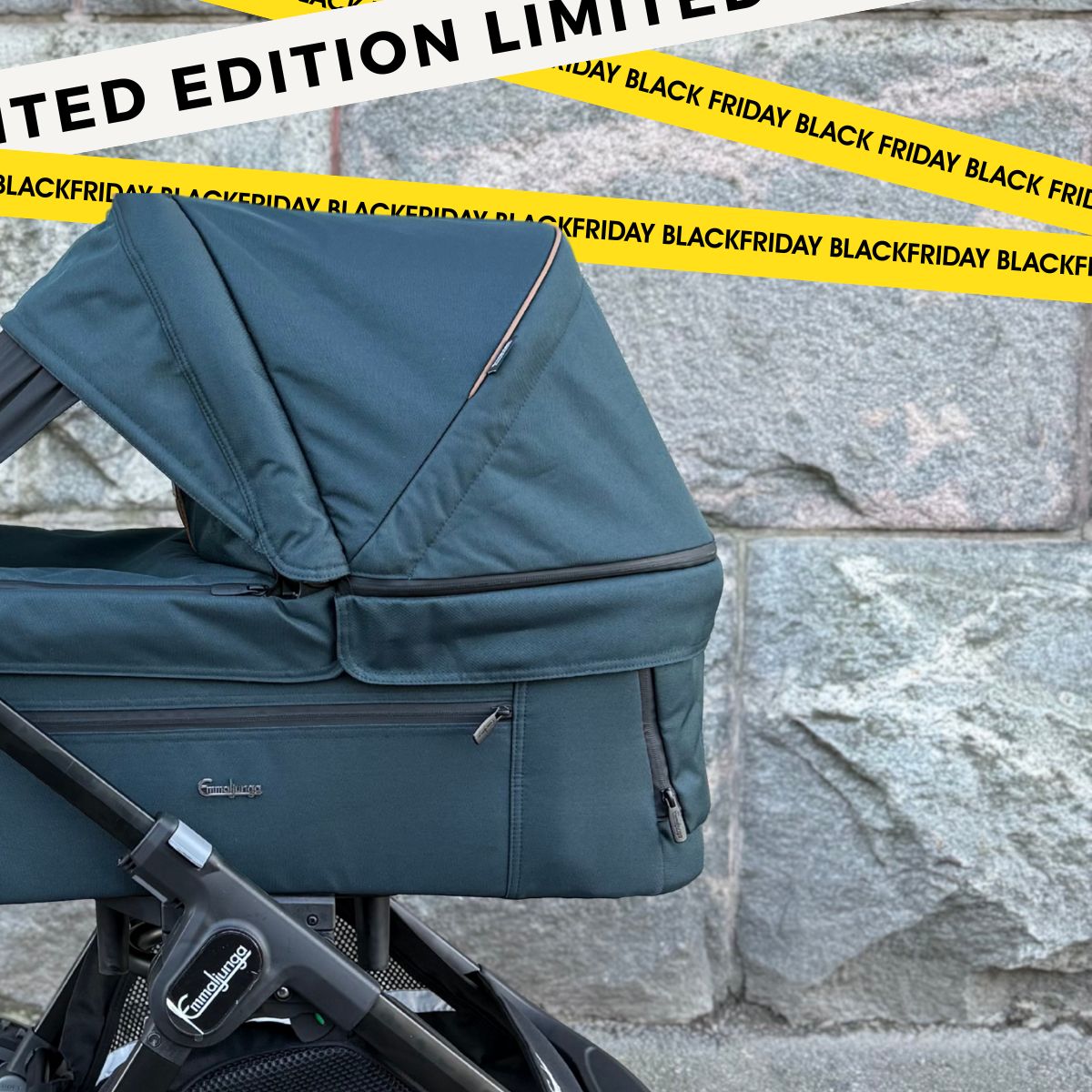 Limited Edition Emmaljunga Sento Pro Combination Stroller. Limited Back Friday batch.