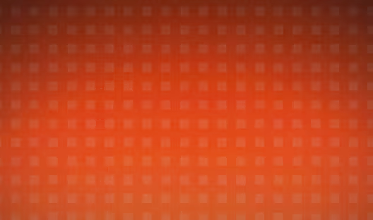 Orange background with a semi-transparent grid pattern of rounded squares.