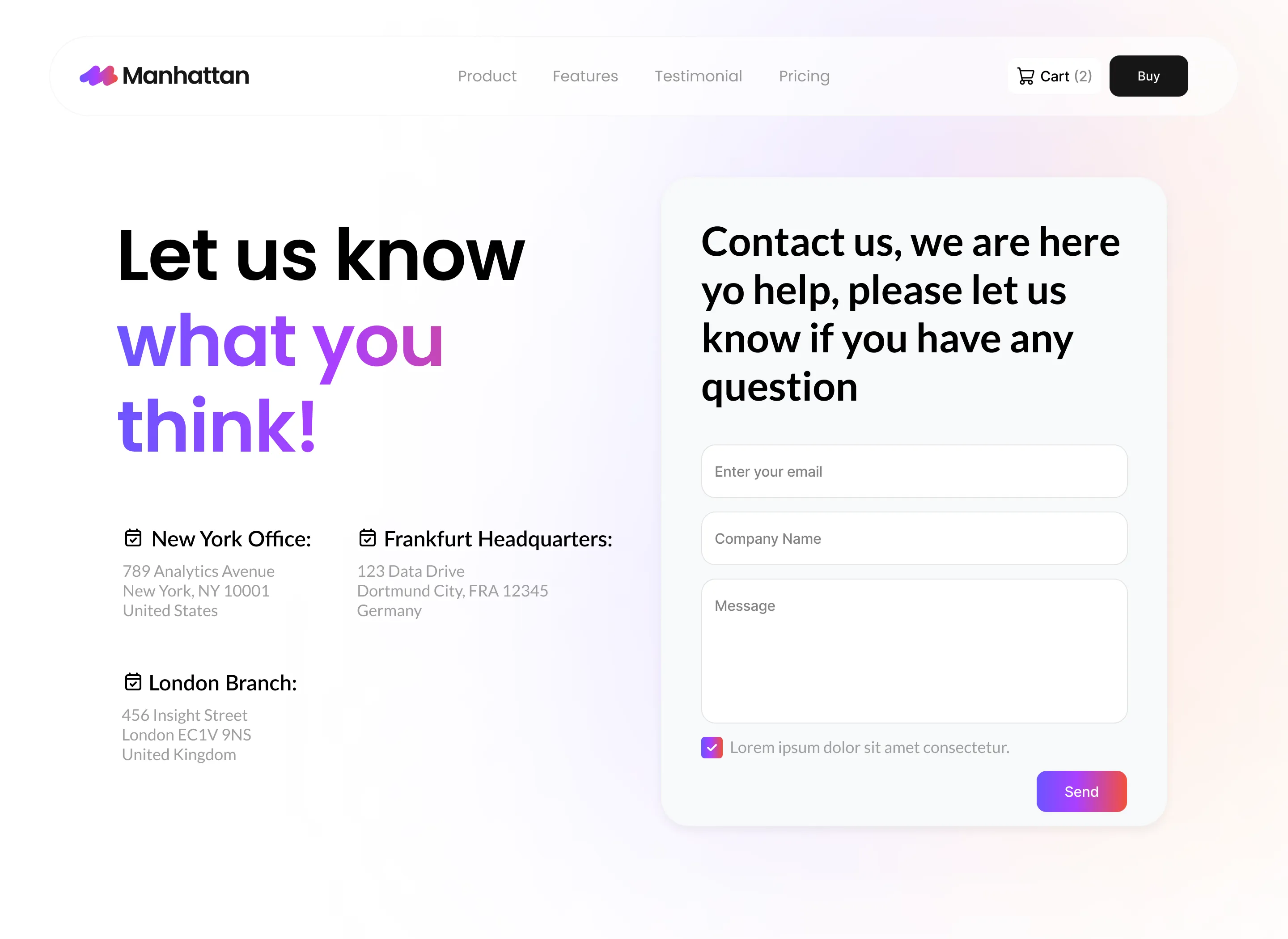 SaaS Webflow Template - Manhattan - Created by Wedoflow.com and Azwedo.com