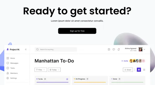 SaaS Webflow Template - Manhattan - Created by Wedoflow.com and Azwedo.com
