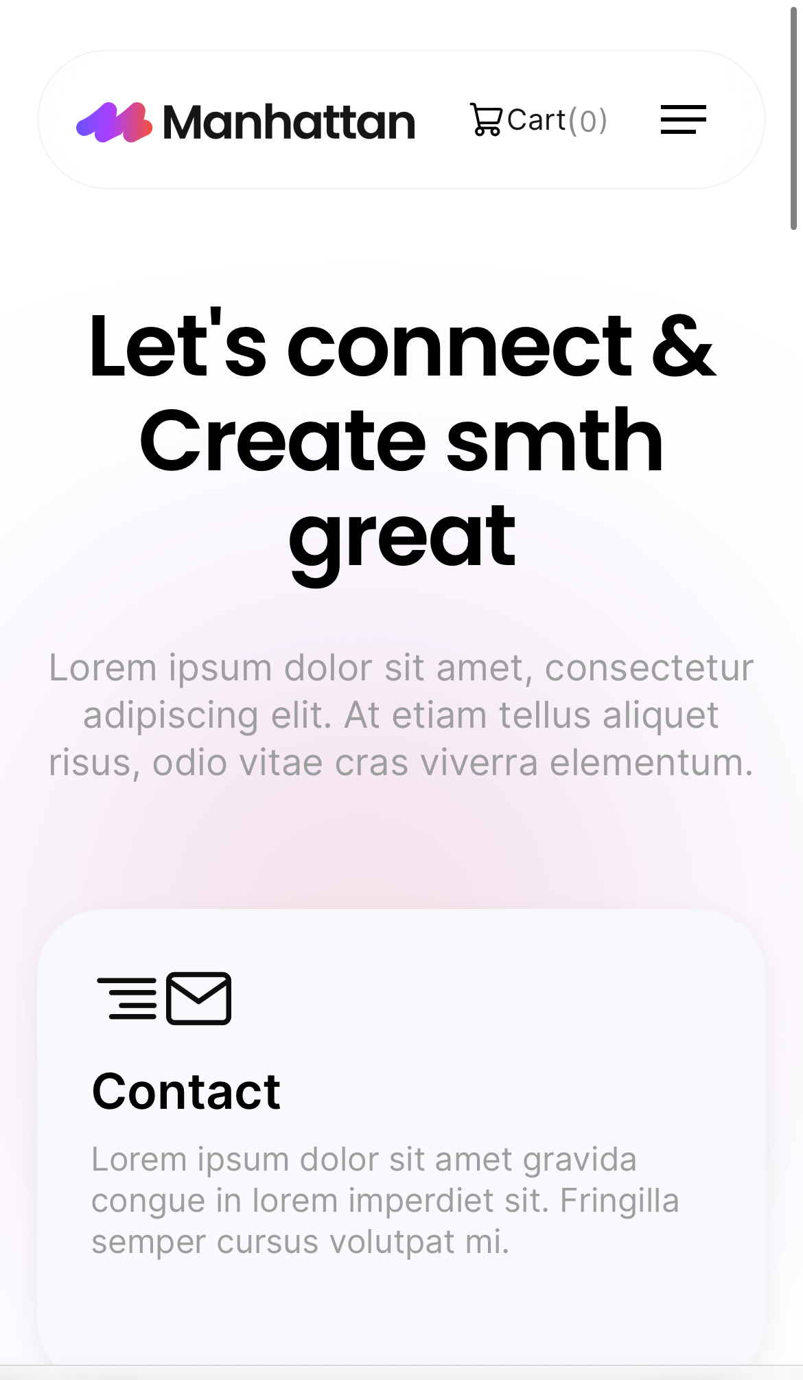 SaaS Webflow Template - Manhattan - Created by Wedoflow.com and Azwedo.com
