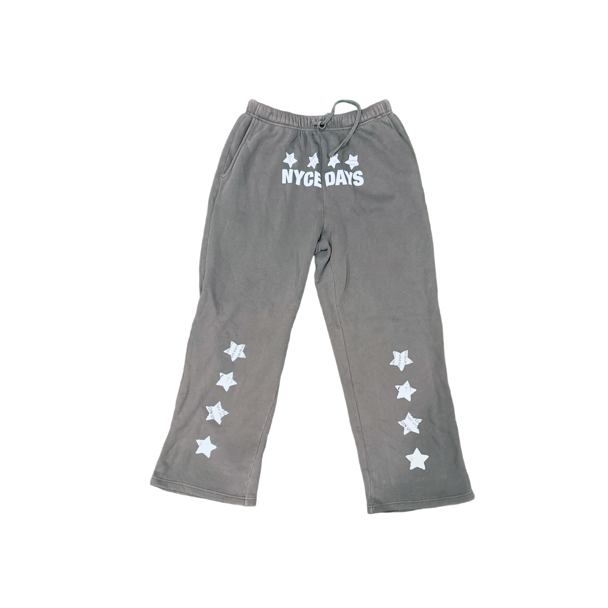 Grey Stars Sweatpants
