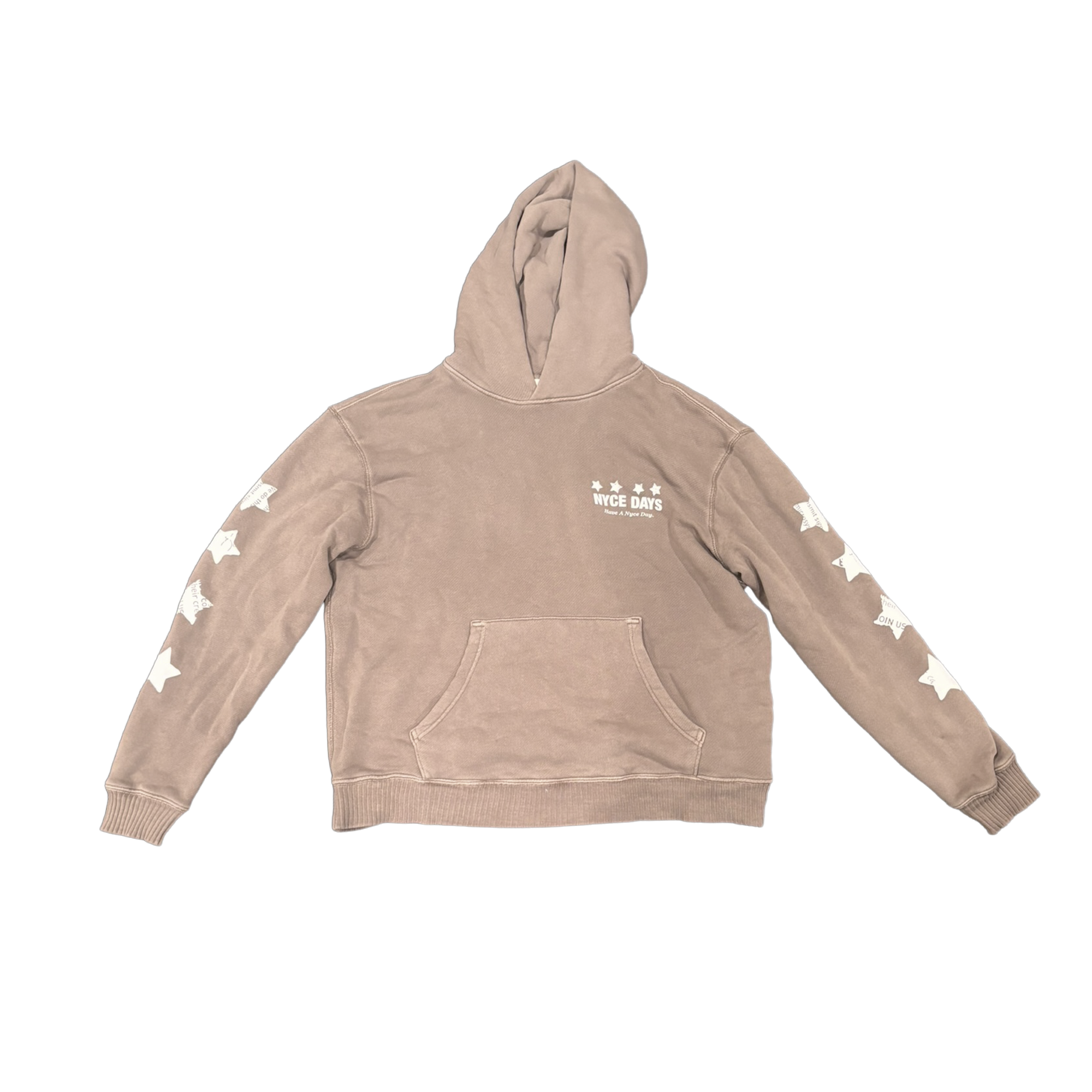 Brown Star Hoodie