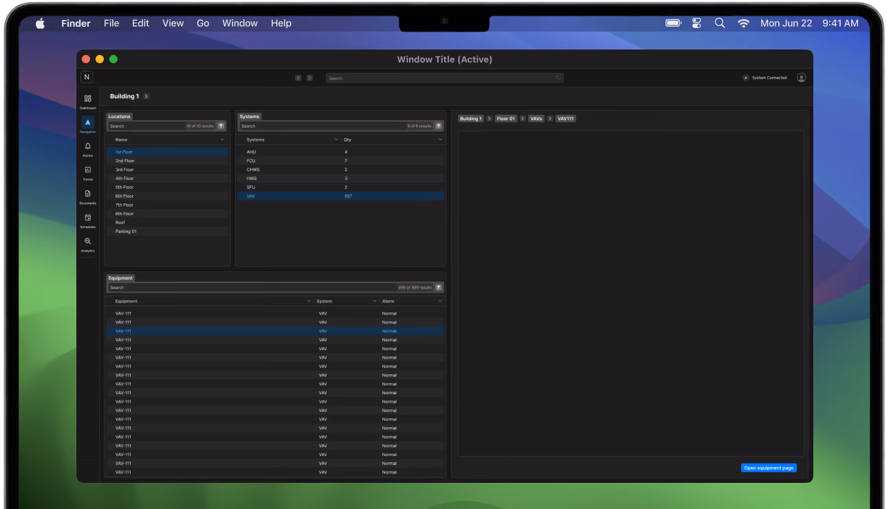 Building OS interface iteration V3