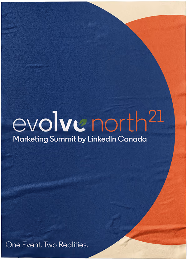 Evolve North campaign poster