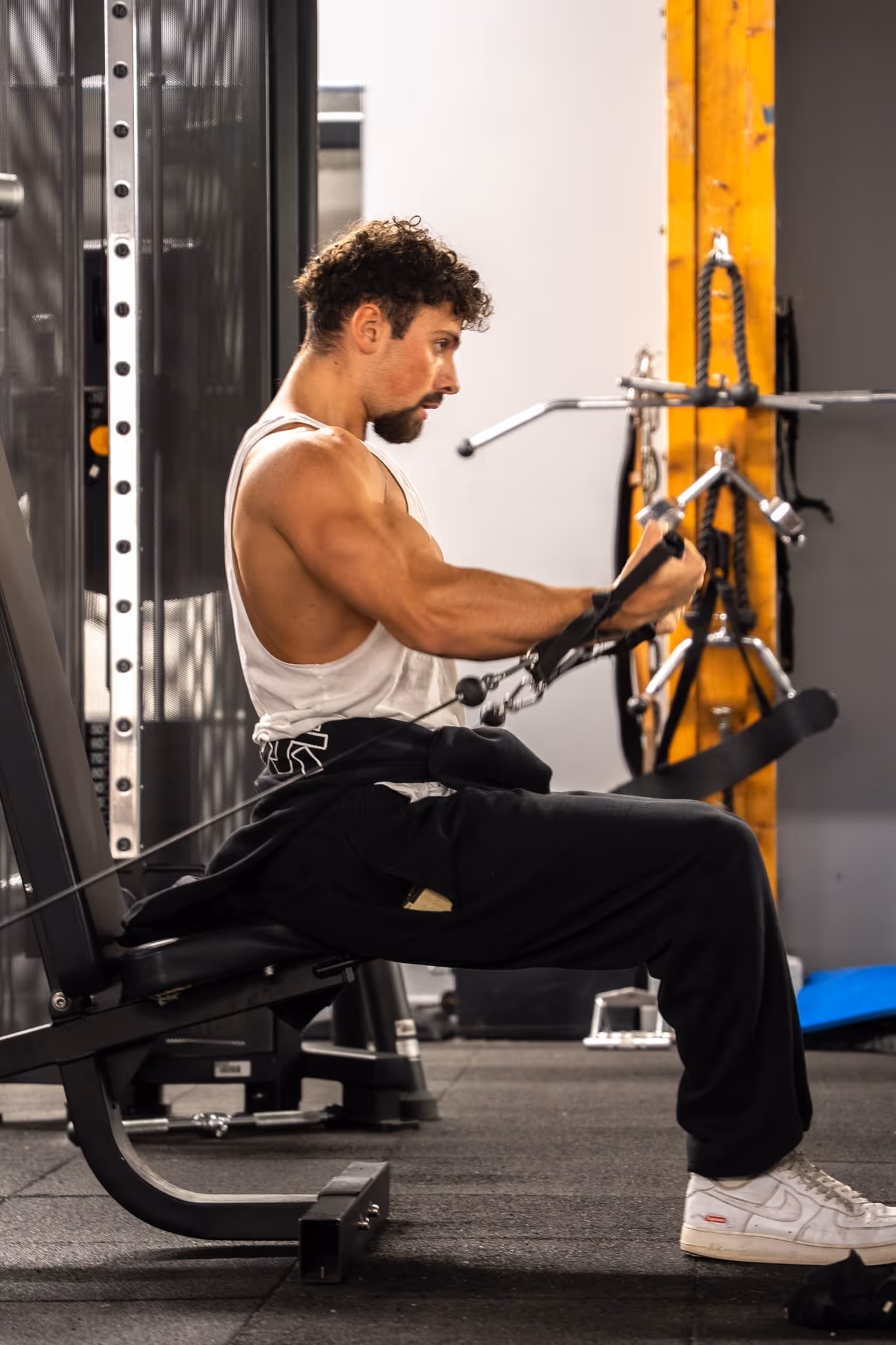 Photographie exercice de musculation